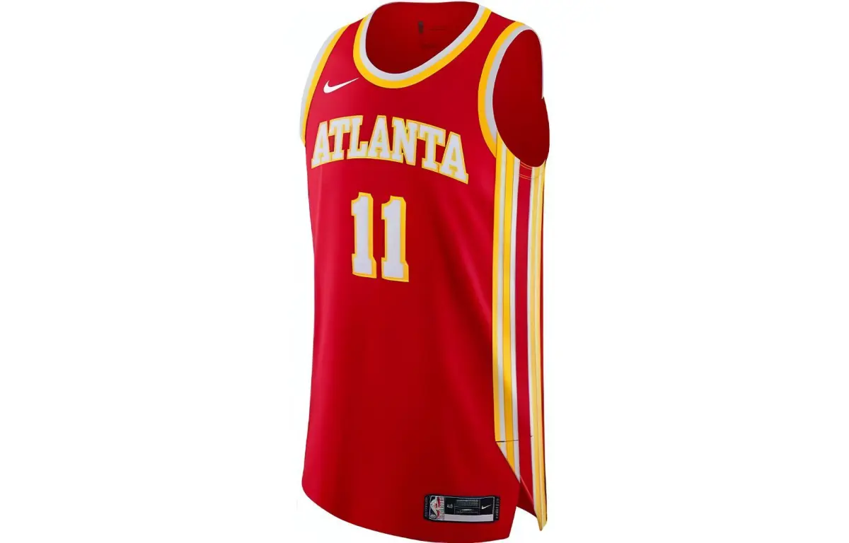 Nike Basketball Jersey 22 23 Season, Trae Young, Atlanta Hawks Men's Red