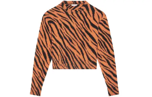 Balenciaga SS22 Loose Fit Sweater Women's Orange