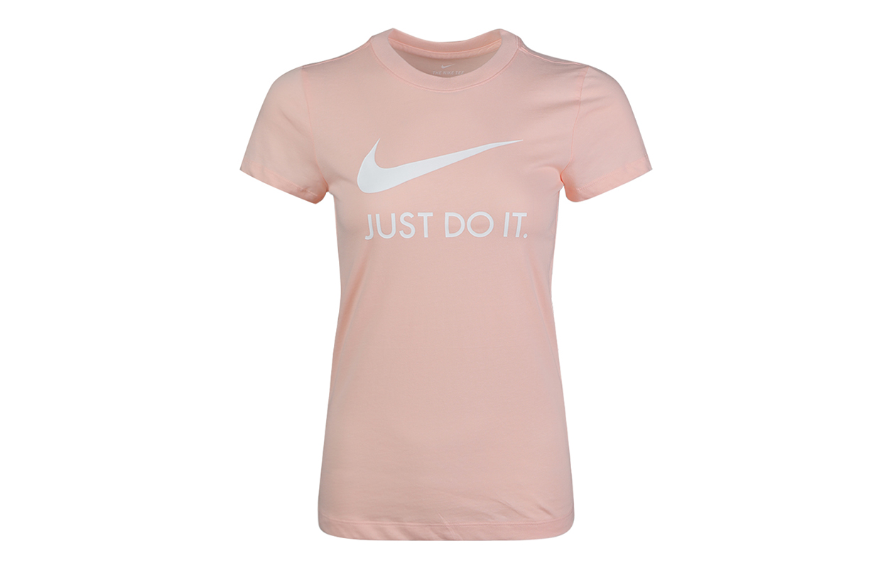 Женская футболка Nike Sportswear JDI Slim (коралловая)
