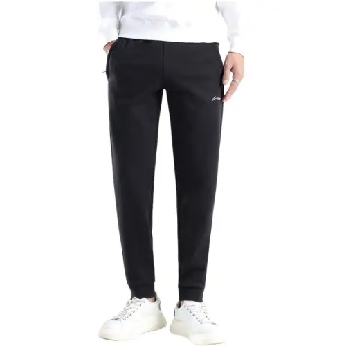 Li Ning Casual Pants Men's Black