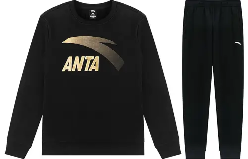 ANTA Life Collection Sweatshirt Sets Men's Crew Neck Moderate