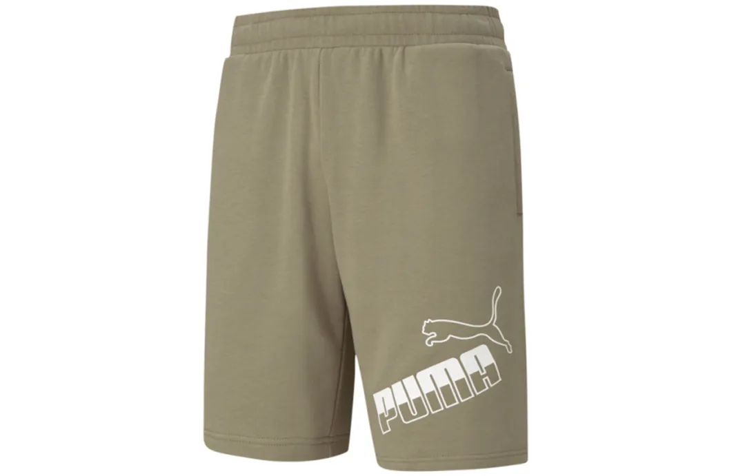 PUMA Sports Shorts Men's Olive Moderate