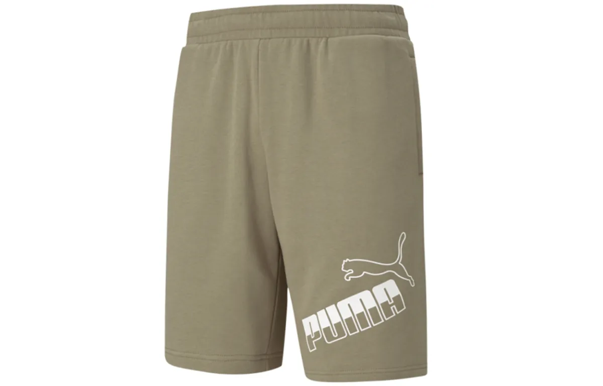 PUMA Sports Shorts Men's Olive Moderate