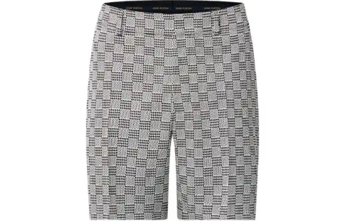 LOUIS VUITTON Damier Hounds Tooth Slim Wool Shorts
