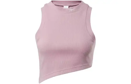 Reebok CL WDE CROPPED RIB TANK Top Women's Lilac