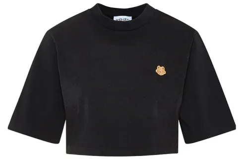 KENZO Classic Tiger Head T Shirt Women's Black