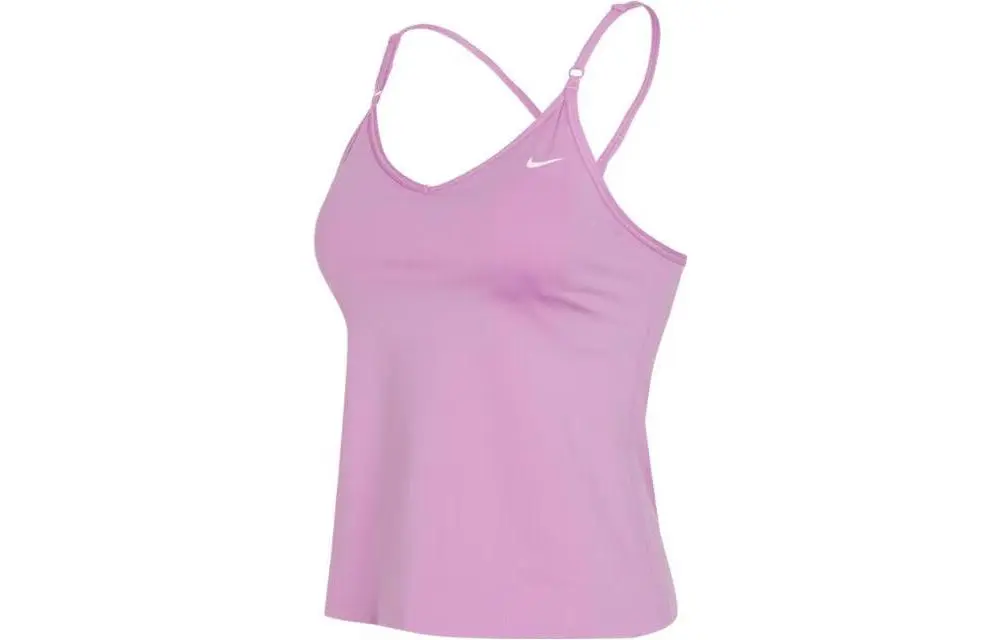 Nike Tank Tops Women's Purple Crew Neck Moderate Other