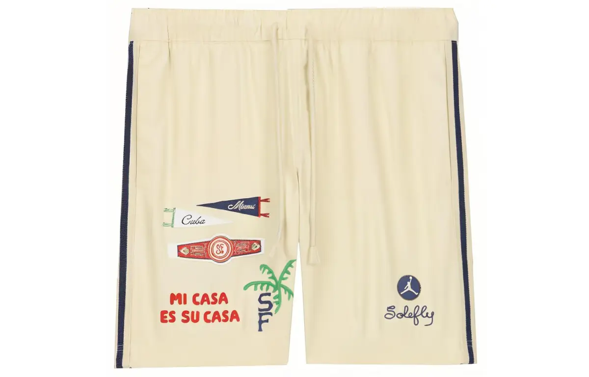 Jordan x SoleFly Casual Shorts Men's Ecru