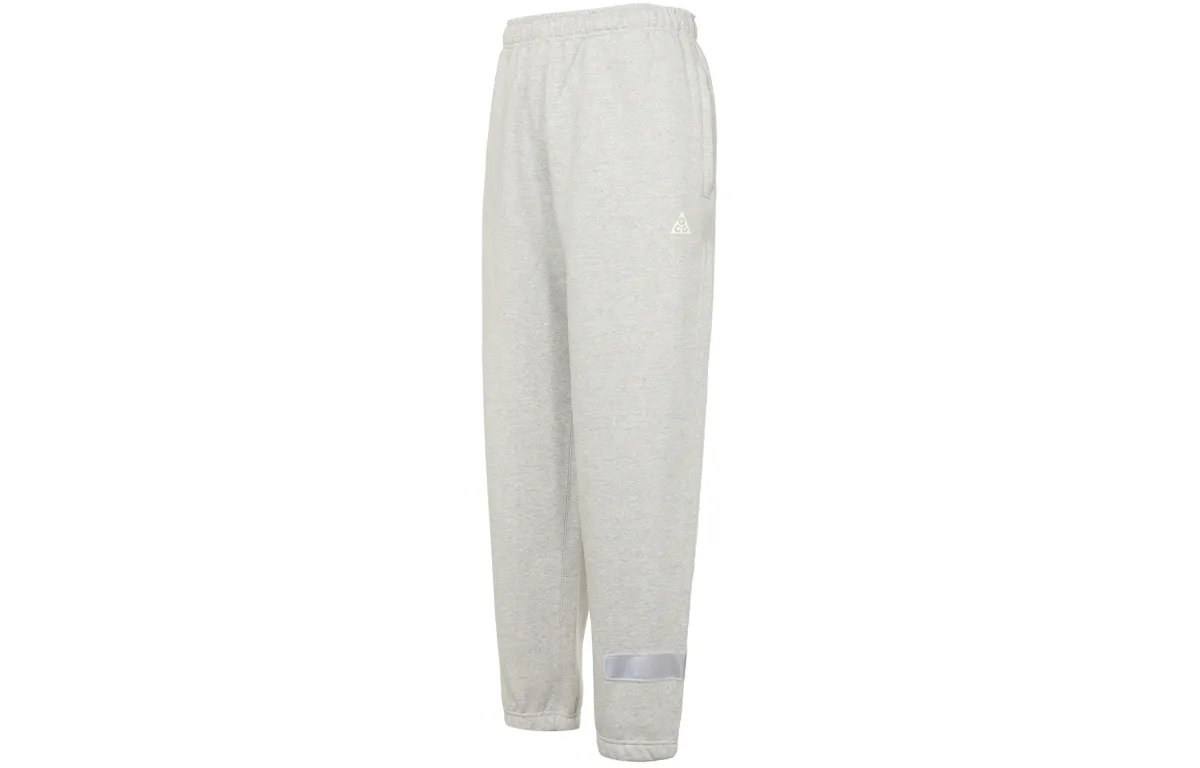 Nike Sports Pants Unisex Gray Moderate Cuffed Pants