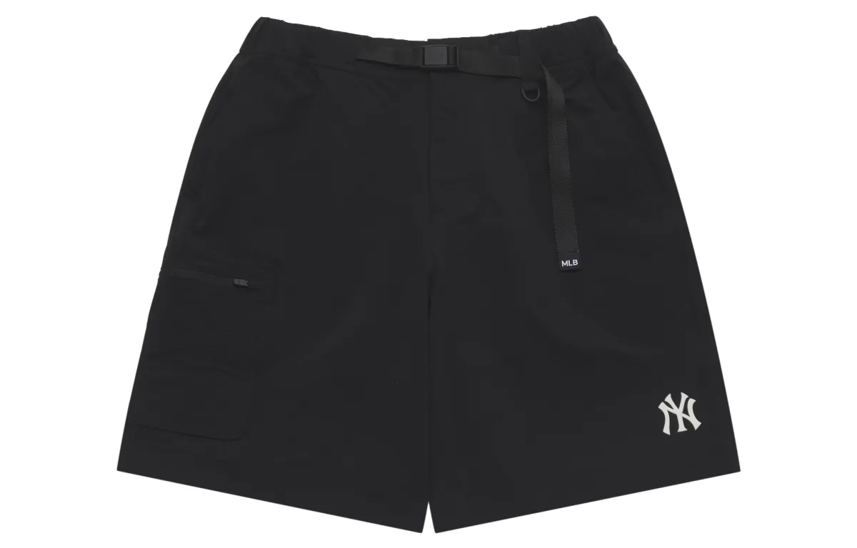 MLB New York Yankees Basic Collection SS25 Cargo Shorts Unisex Black