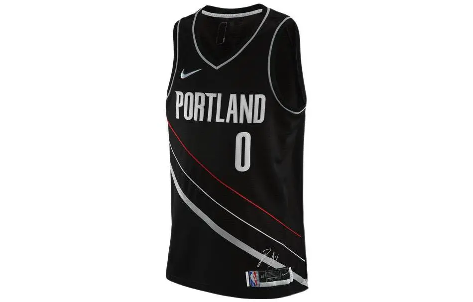 Nike Portland Trail Blazers D Lillard Swingman Jersey