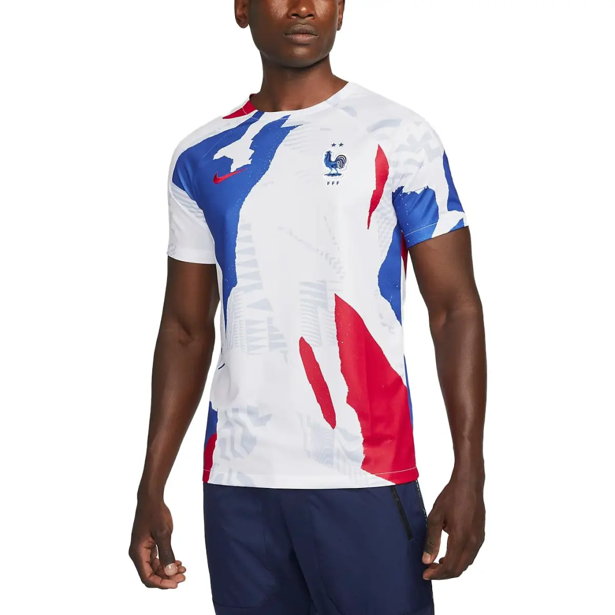Nike France National Team Soccer Jersey Men's White