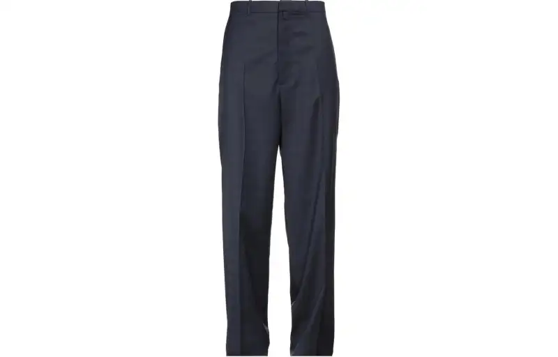 Balenciaga Casual Pants, Regular Fit Men's Dark Blue