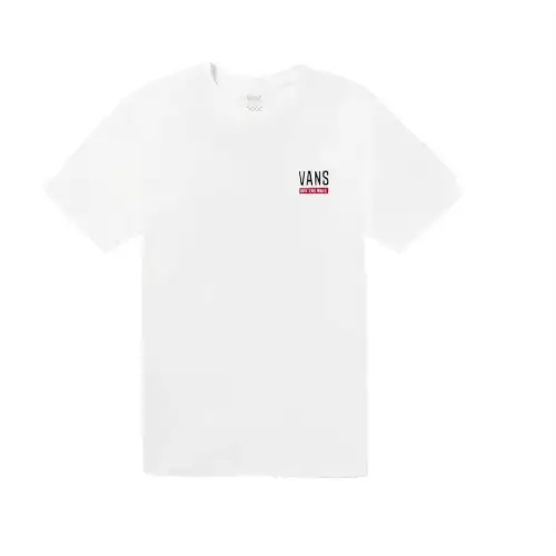 Vans TEE SSOFF WHE WALL T Shirt Women's White