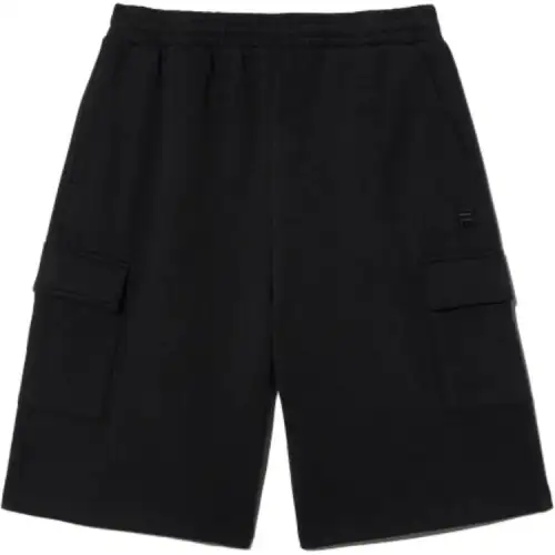 FILA Cargo Shorts Unisex Black Moderate
