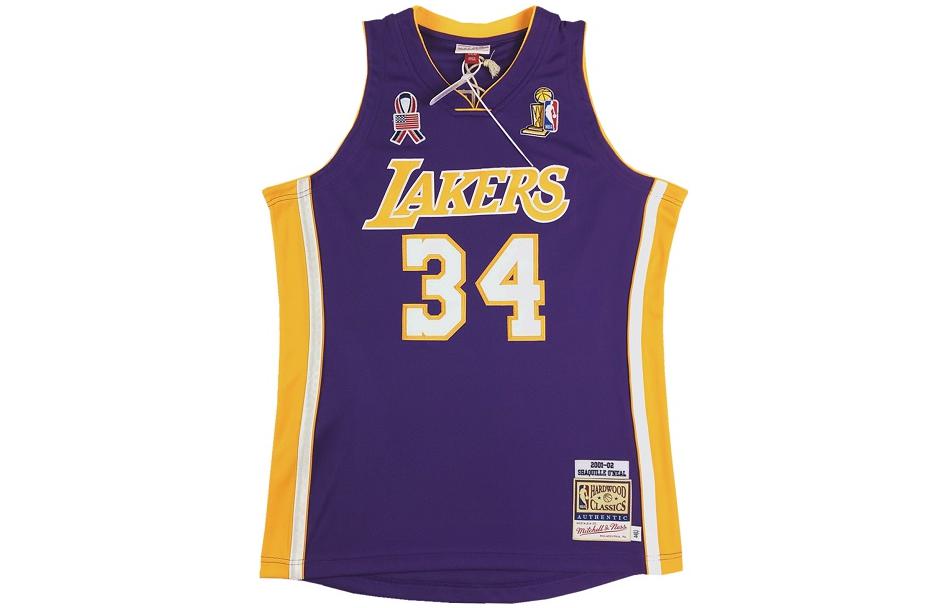 Mitchell Ness "NBA La Lakers 2001 Shaquille O'Neal" Swingman jersey
