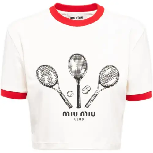 MIU MIU FW22 T Shirt Women's White