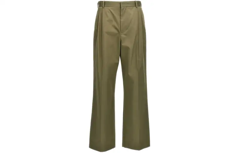 LOEWE Mid Rise Pleated Trousers