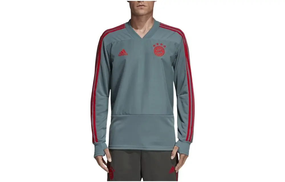 Adidas Bayern Munich Black Fcb Tr Top Soccer Jersey Men's Green