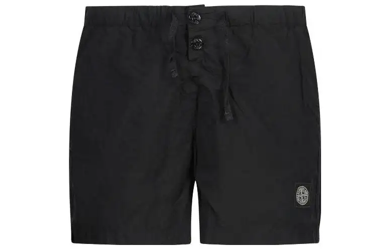STONE ISLAND Shorts Men's Black
