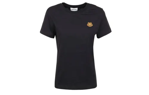 KENZO T Shirts Women's Black Crew Neck Moderate
