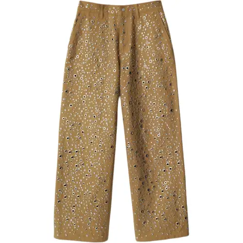 Burberry Casual Pants Men's Wood Brown