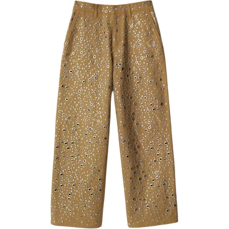 Burberry Casual Pants Men's Wood Brown