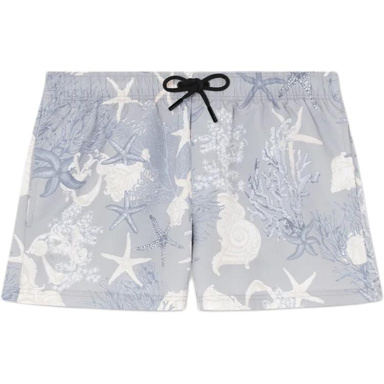 VERSACE Barocco Sea Printed Drawstring Swim Shorts