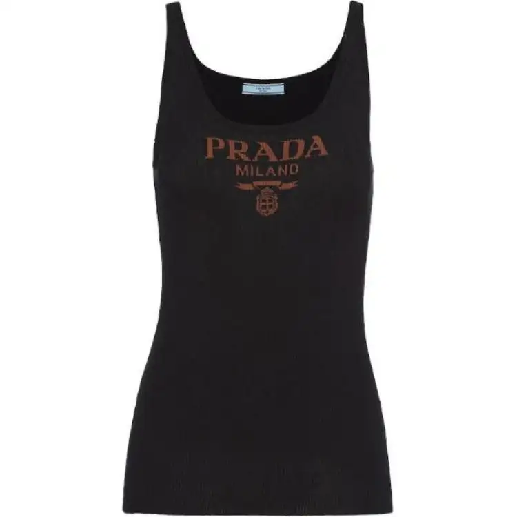 PRADA SS23 Tank Top Women's Black
