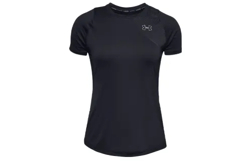 Under Armour Running Raglan Sleeve T Shirt Women's Black