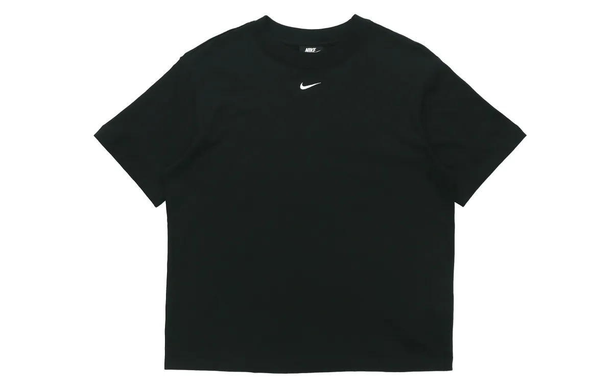 Nike Sportswear T Shirt Women's Black US Version