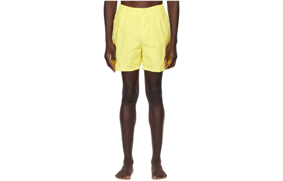 STONE ISLAND Casual Shorts Men's Yellow