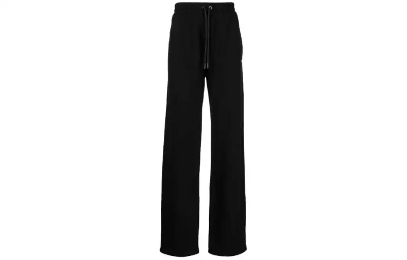 OFF-WHITE Stitch Diag cotton track pants