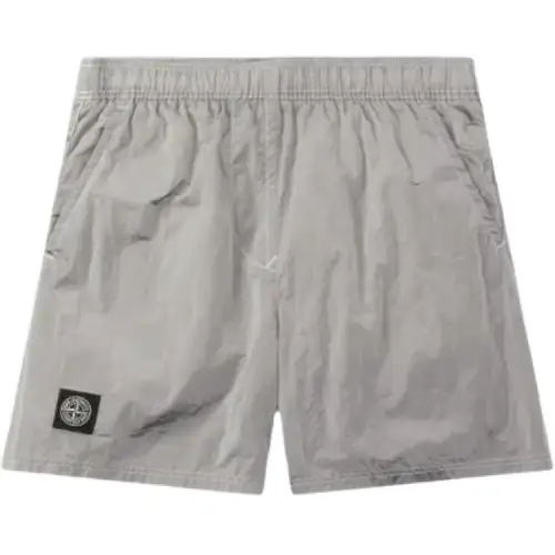 STONE ISLAND Swimming Shorts Men's Gray