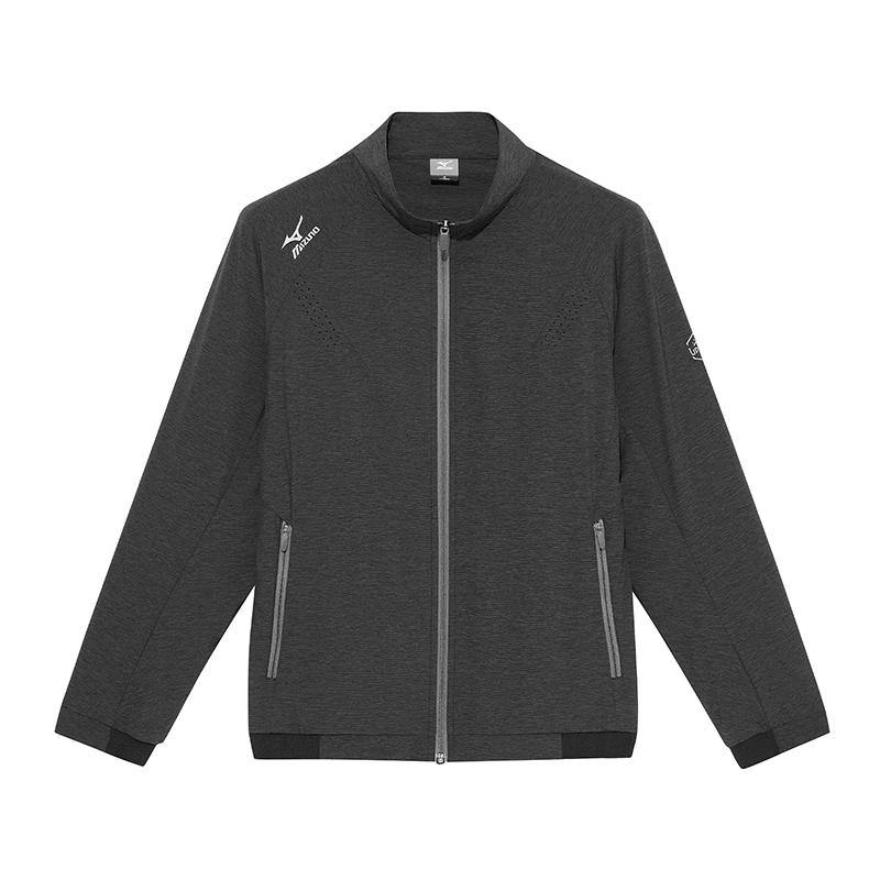 Мужская куртка Mizuno UPF50+ (черная)