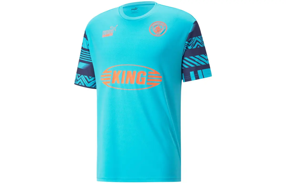 PUMA Manchester City Soccer Jersey Men's Blue