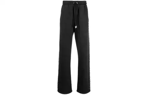 OFF-WHITE Eyelet-embellished Track Pants