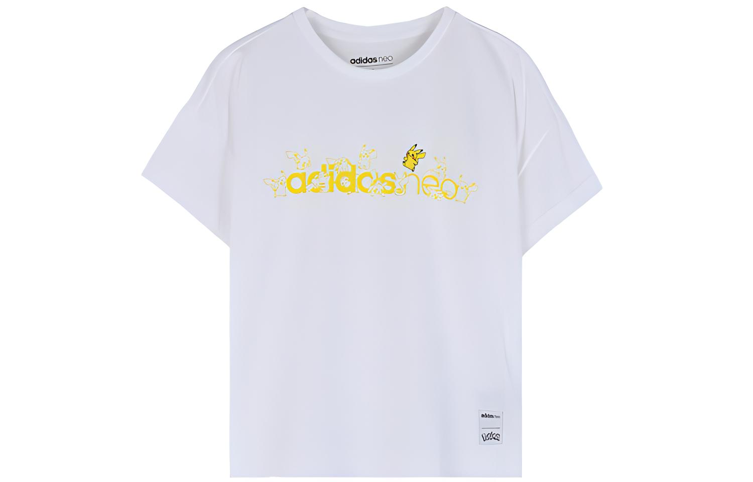 Женская футболка adidas neo (белая) — фото 1