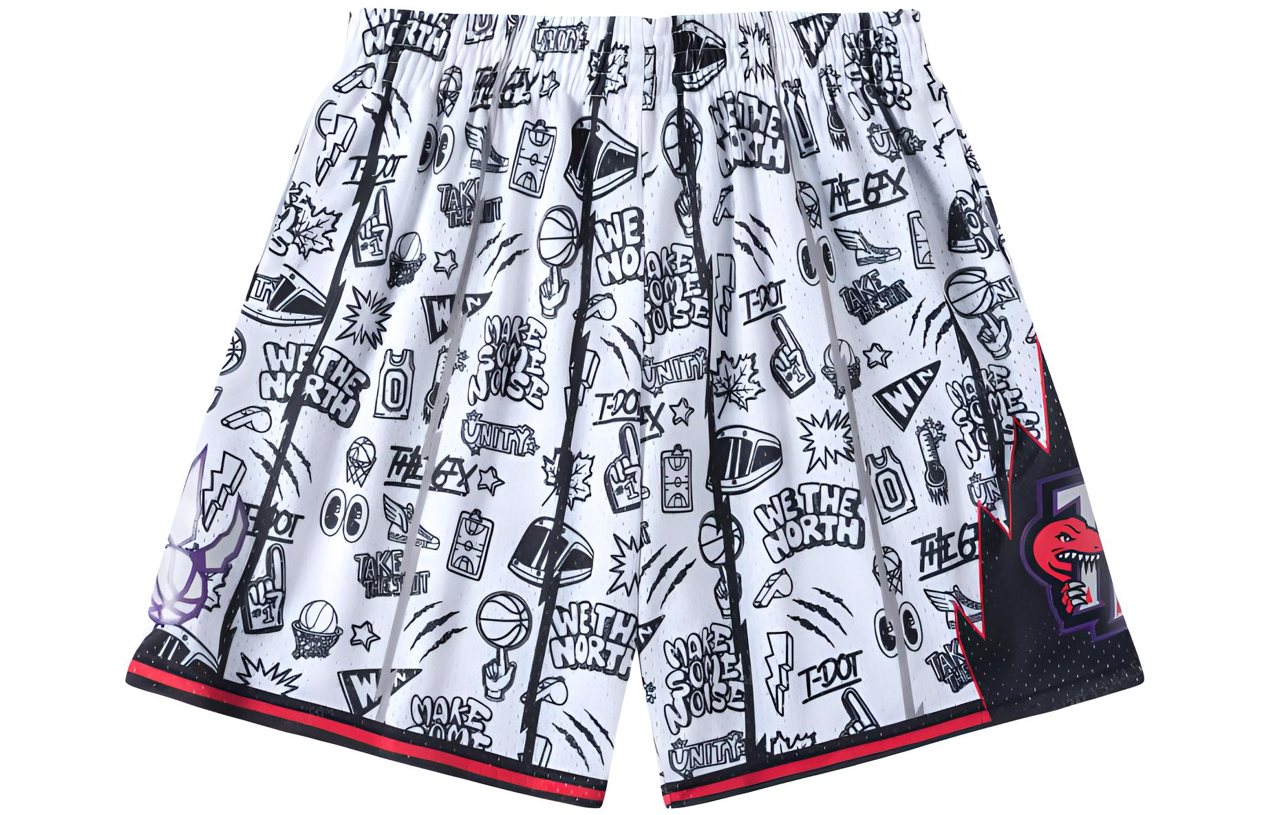 Mitchell Ness Basketball Shorts Men’s White