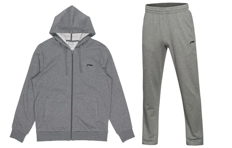 Li Ning Sweatshirt Sets Men's Hooded Moderate