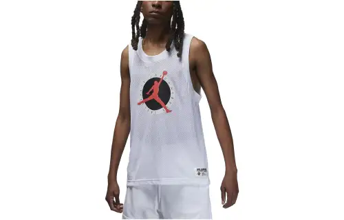 Jordan Basketball Jersey Men's White