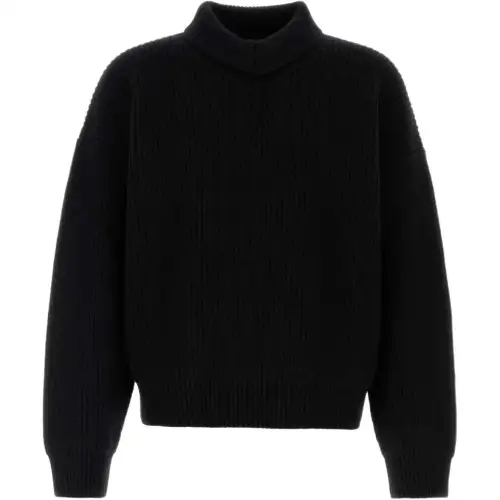 Bottega Veneta Mock Neck Knit Sweater