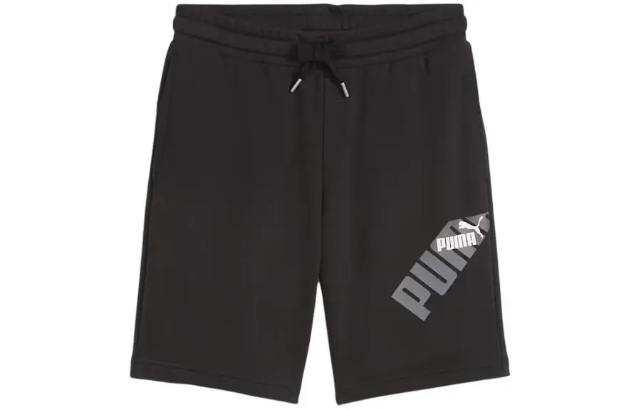 PUMA Power Graphic 9 Casual Shorts Men's Black