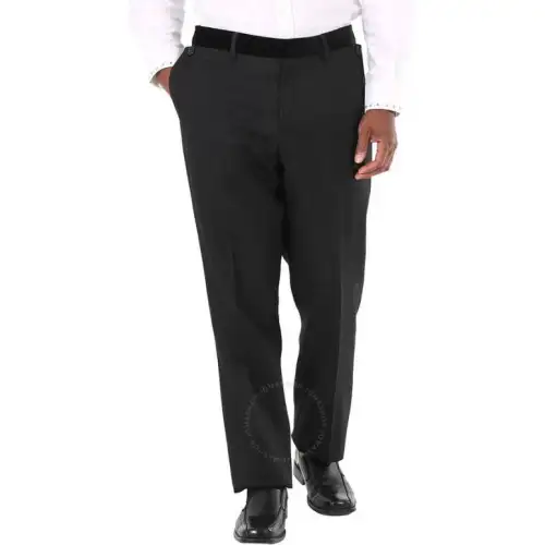 Burberry Casual Pants Men's Black