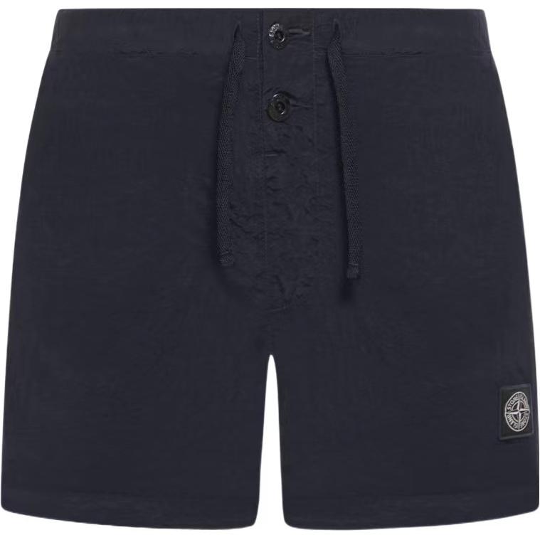 STONE ISLAND Slim Fit Metal Nylon Swim Trunks