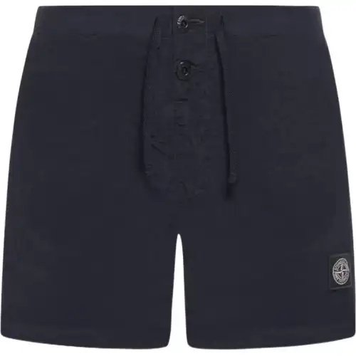 STONE ISLAND Slim Fit Metal Nylon Swim Trunks
