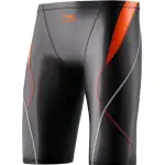 Li Ning Swimming Shorts Men's Black Orange