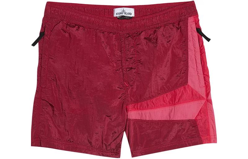 STONE ISLAND FW23 Casual Shorts Men's Fuchsia