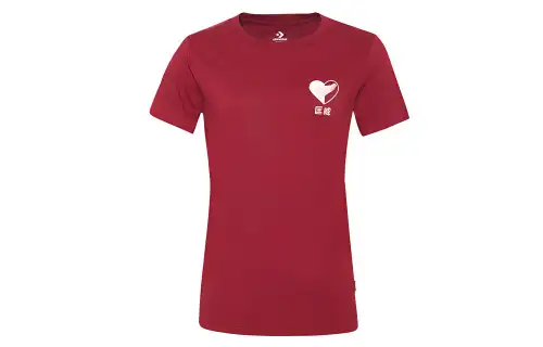Converse T Shirt Women's Burgundy
