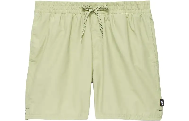 Vans Primary Solid 17'' Elastic Boardshorts Casual Shorts Men's Green